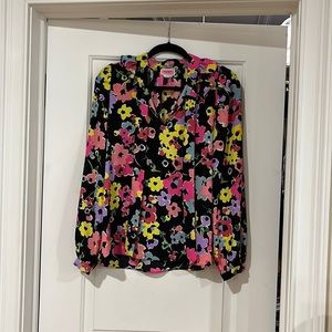 Never worn! Kate spade floral top